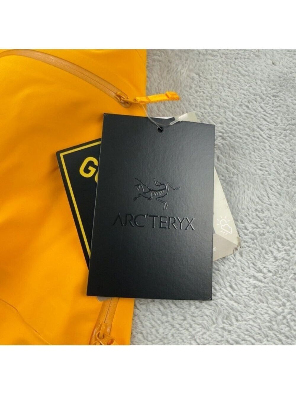 Arc'teryx NWT Women's Size 0 Rush Gore-tex Bib Pants Yellow Gorpcore 5898 Model - Picture 7 of 16